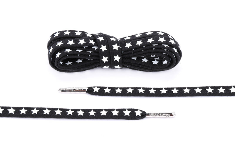 Limited Collection - Flat Black/Silver Aglets