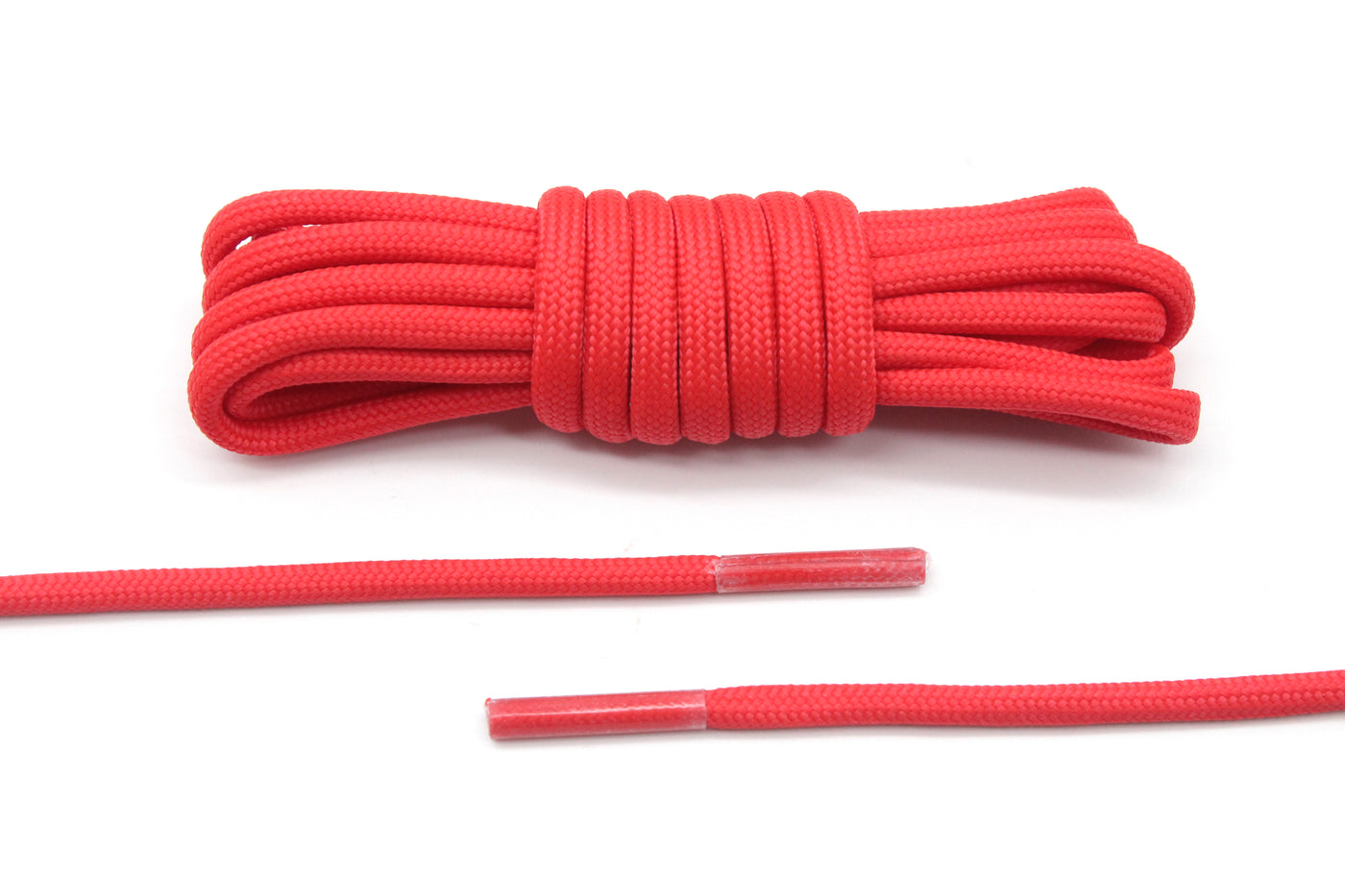 Red Round Laces