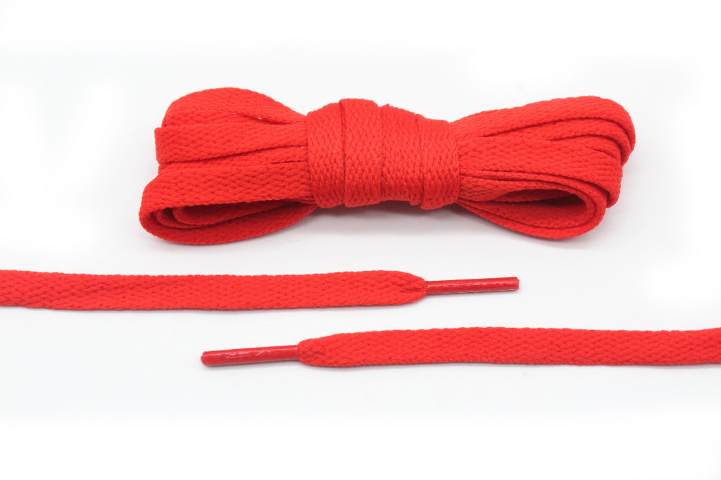 Solar Red Flat Laces – Lace United