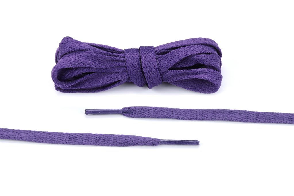 Purple boot laces hot sale